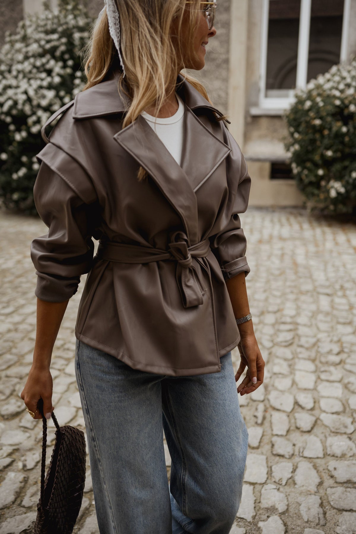 Chaqueta David - efecto piel topo
