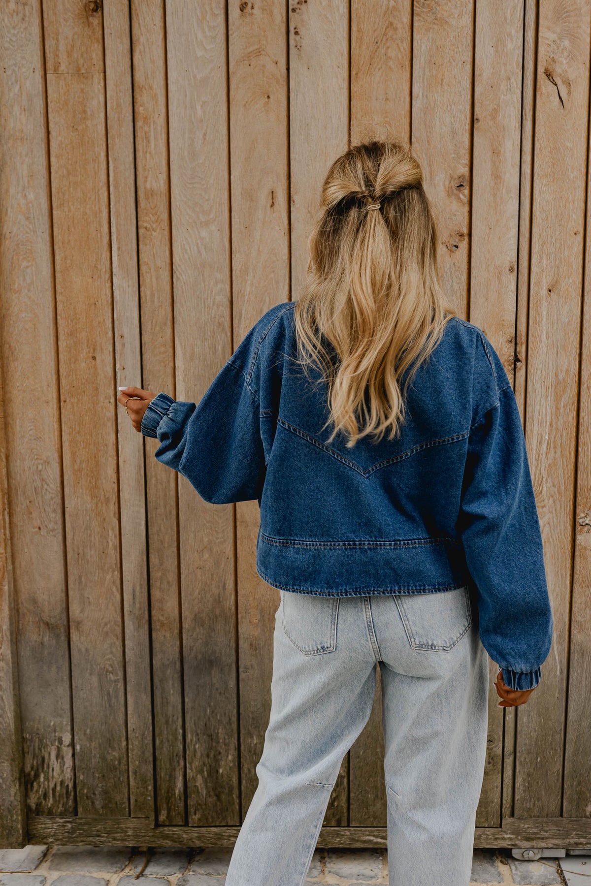 Chaqueta vaquera Justine - azul