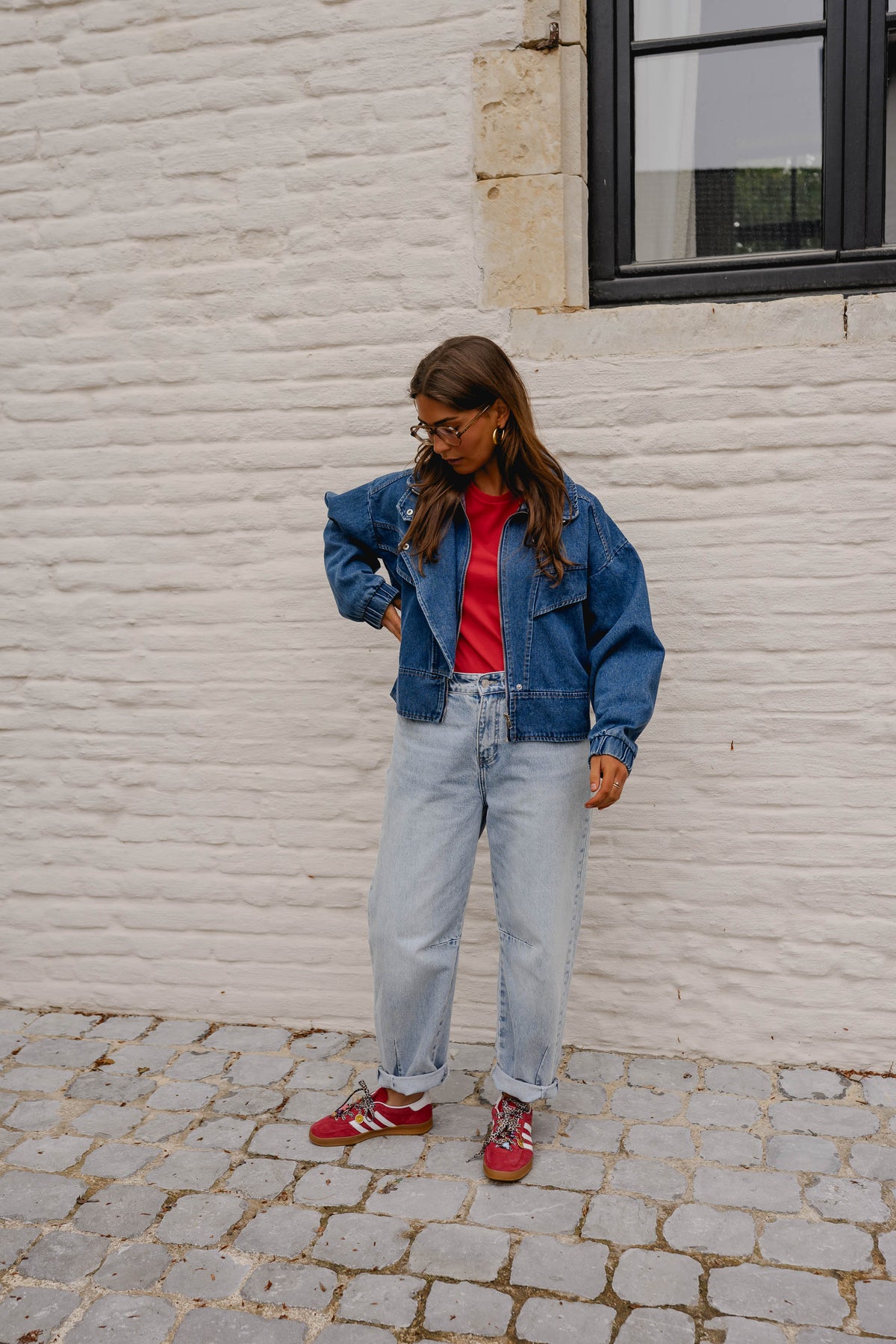Chaqueta vaquera Justine - azul