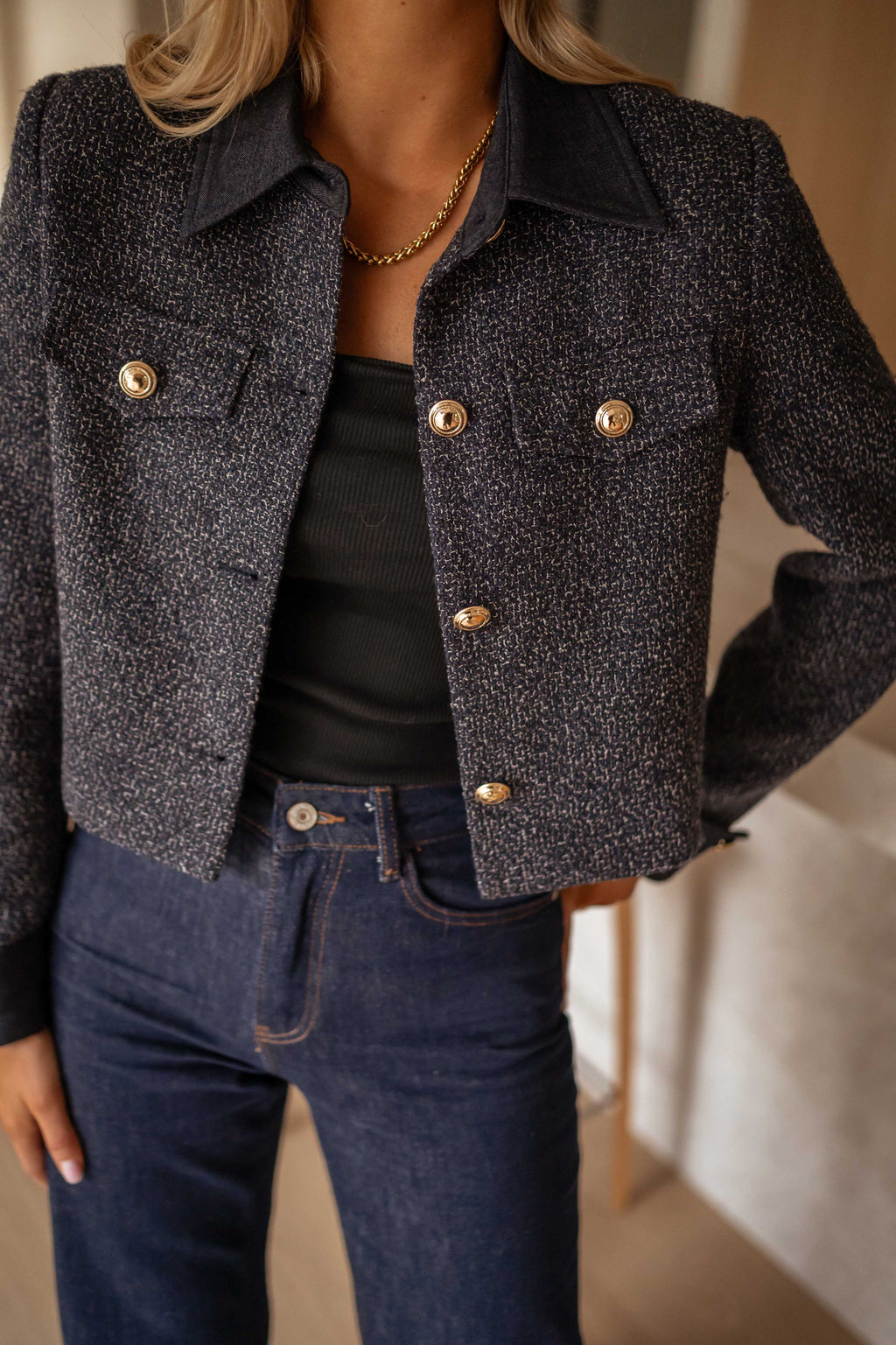 Chaqueta Leopold - azul