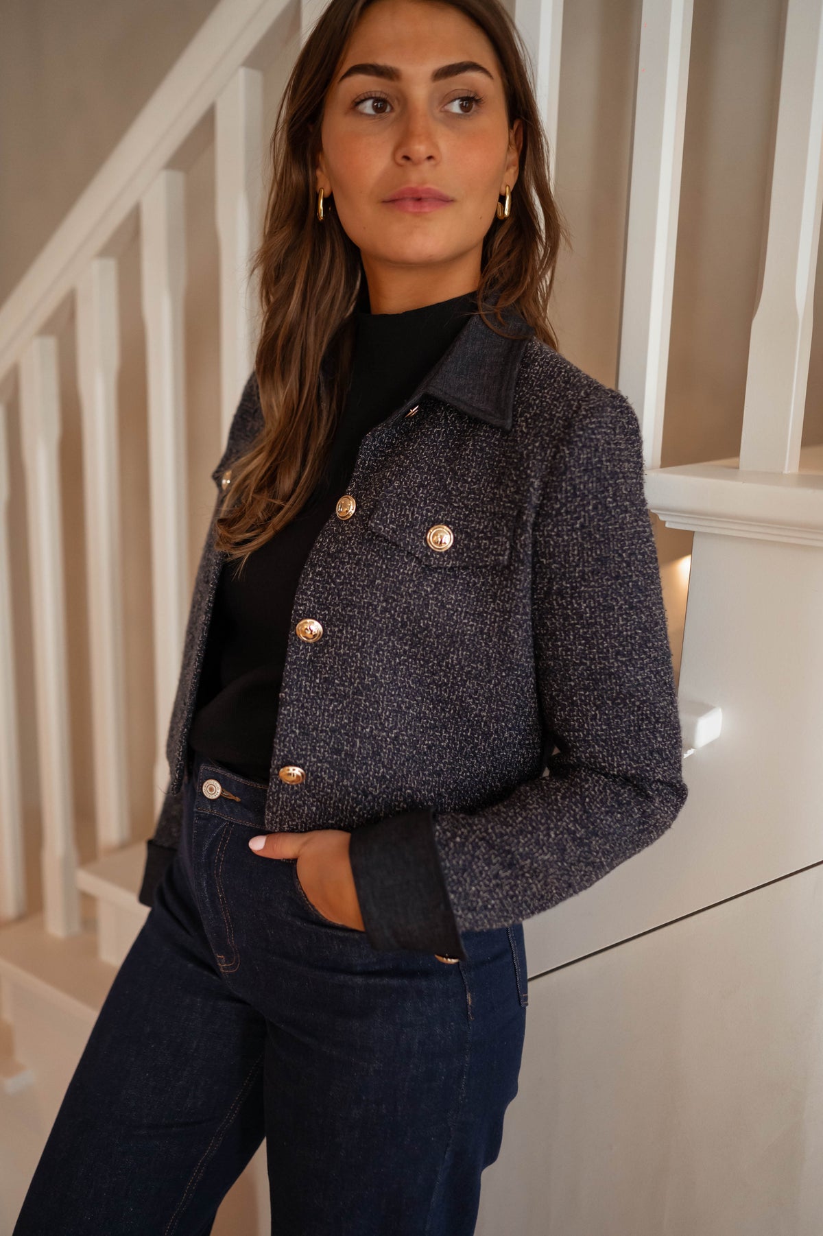 Chaqueta Leopold - azul