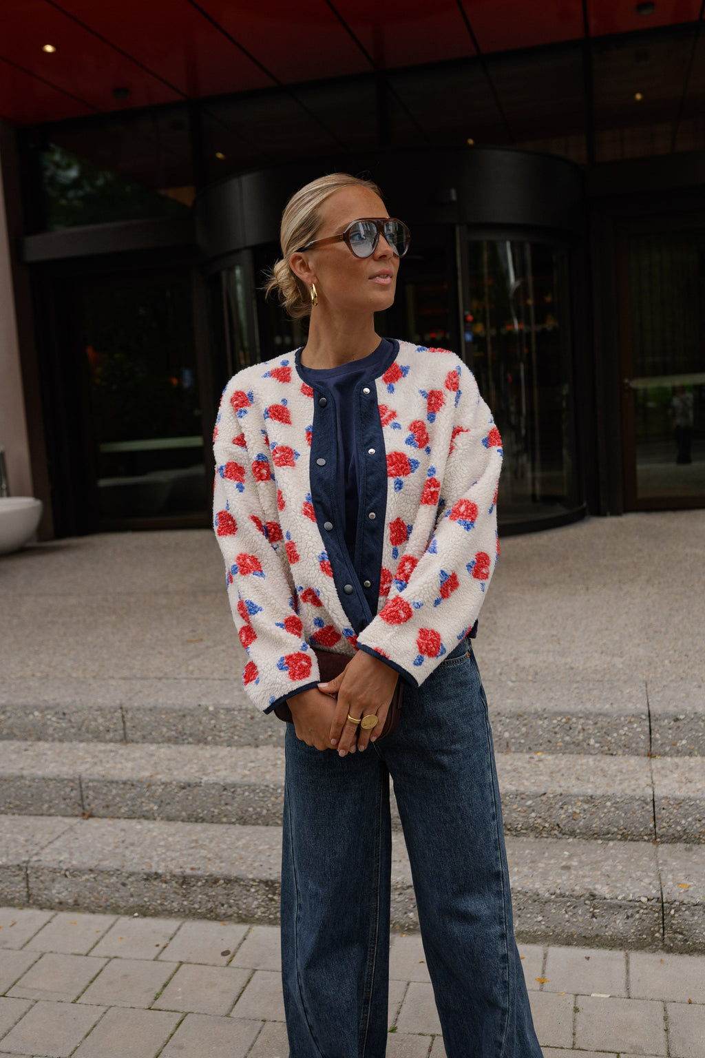 Chaqueta Lexi - cruda estampada