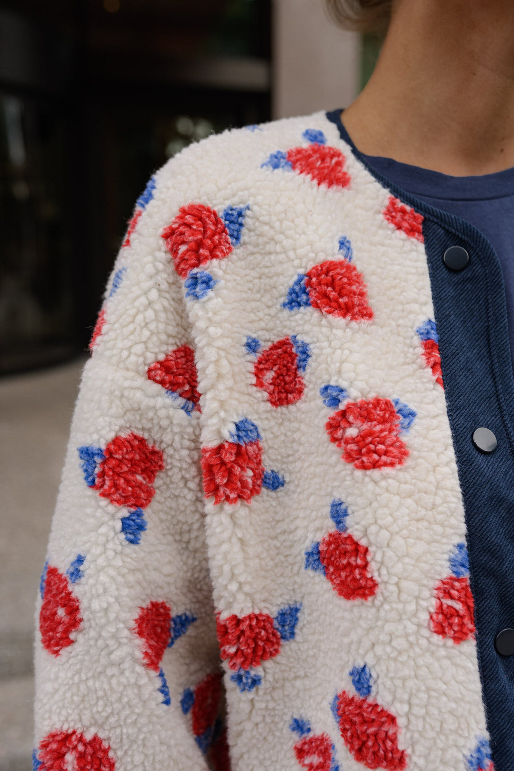 Chaqueta Lexi - cruda estampada