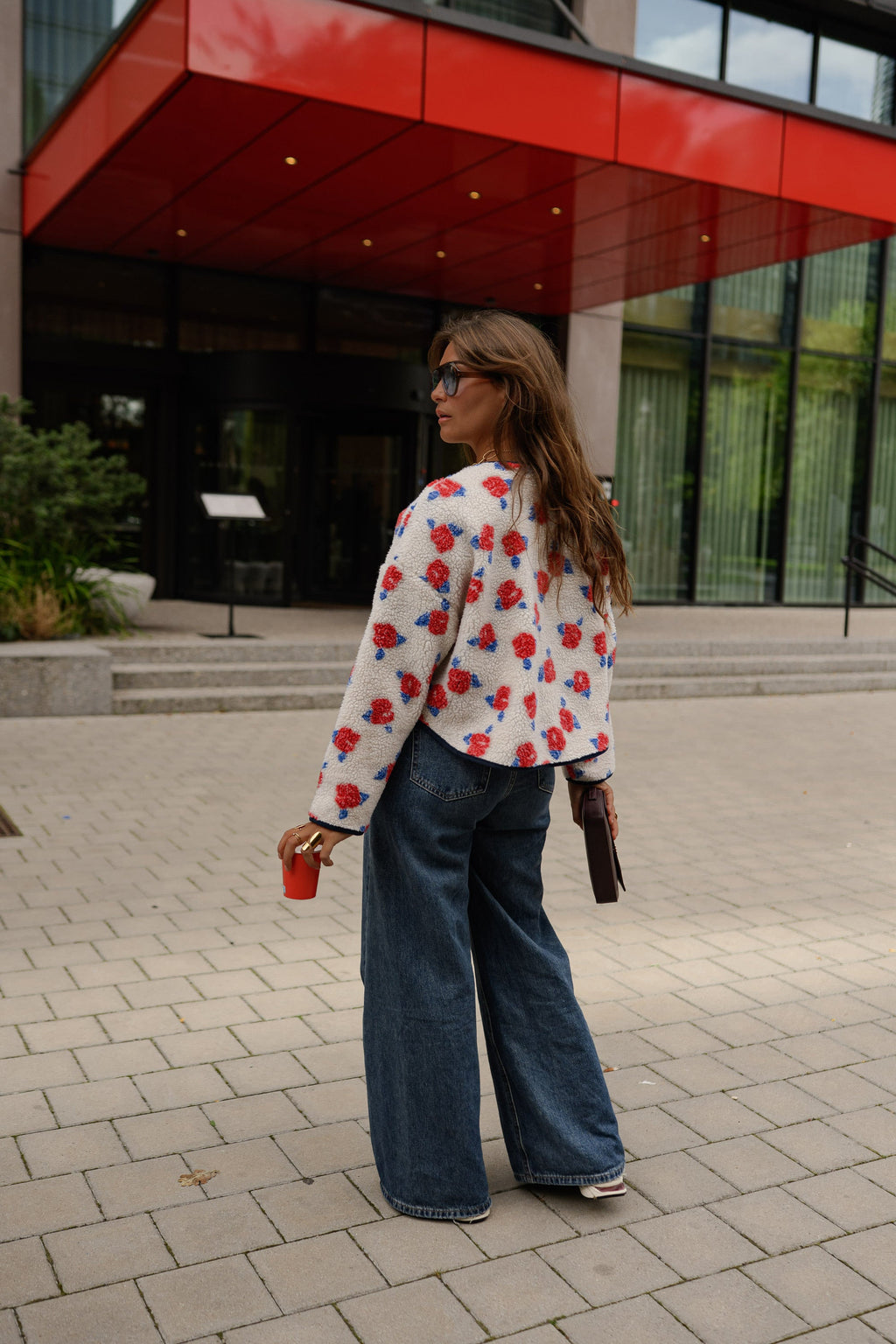 Chaqueta Lexi - cruda estampada