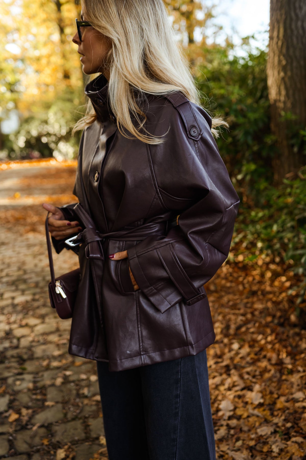 Chaqueta Rachelle - burdeos