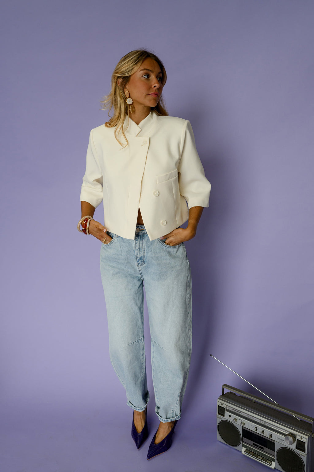 Chaqueta Sana - cruda