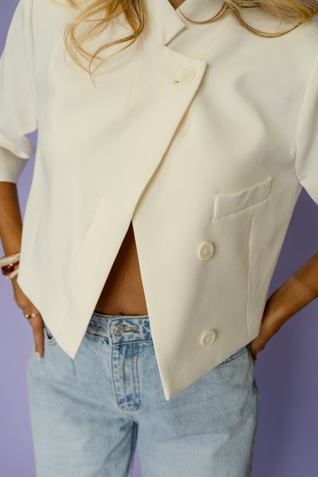 Chaqueta Sana - cruda