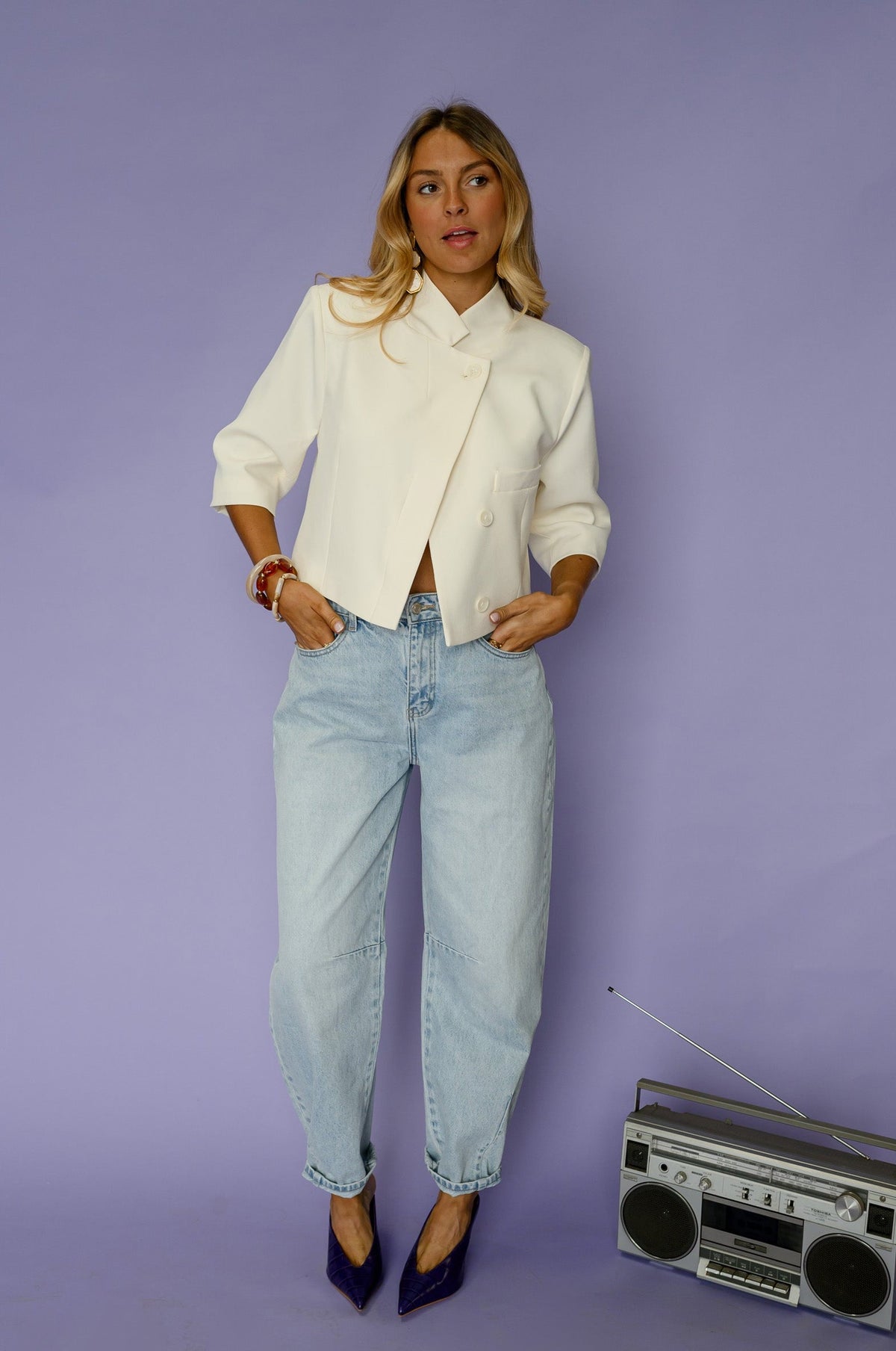 Chaqueta Sana - cruda