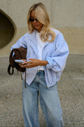 Chaqueta Yann - cuadros malva