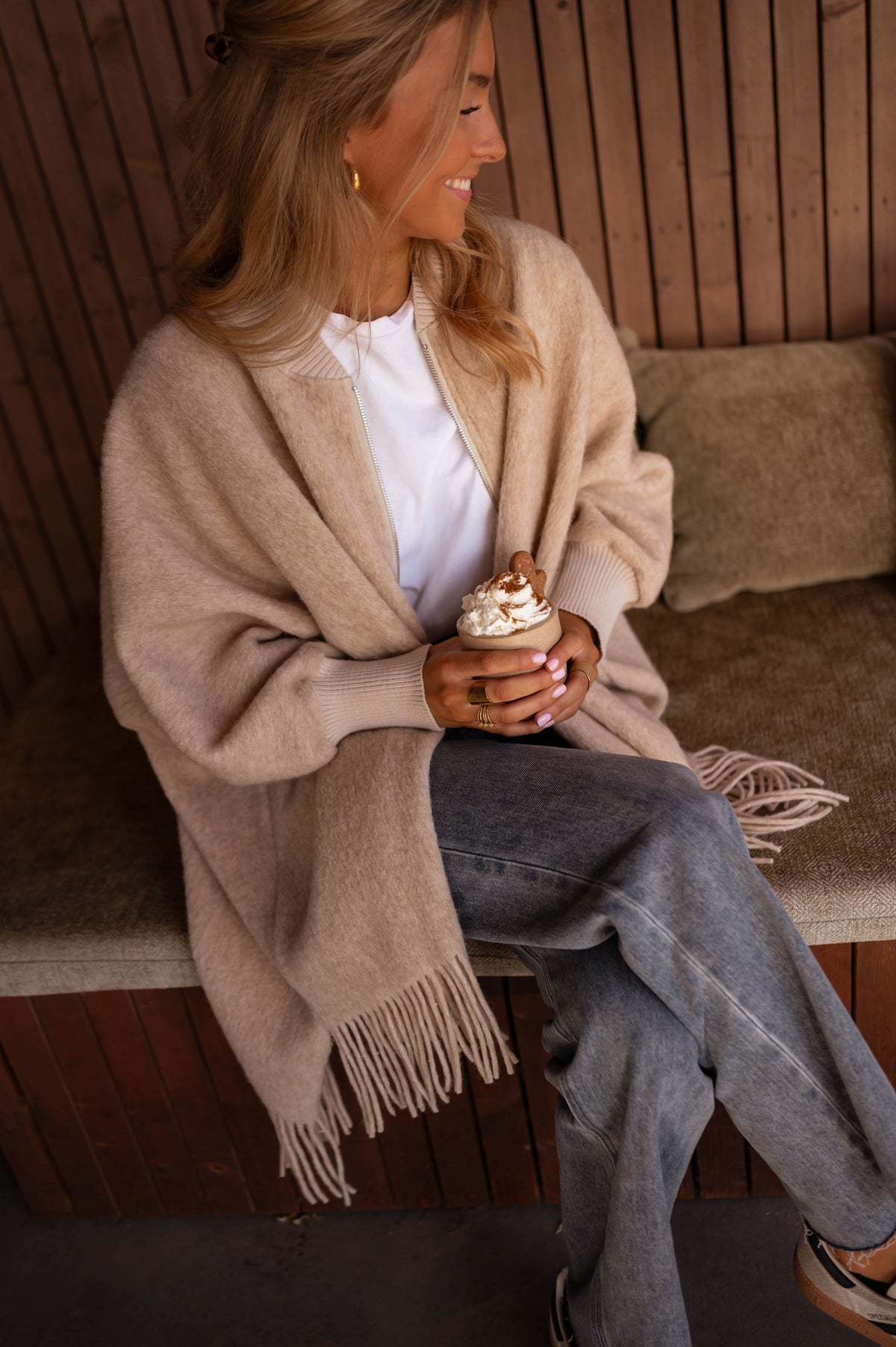 Chaqueta Binta - beige