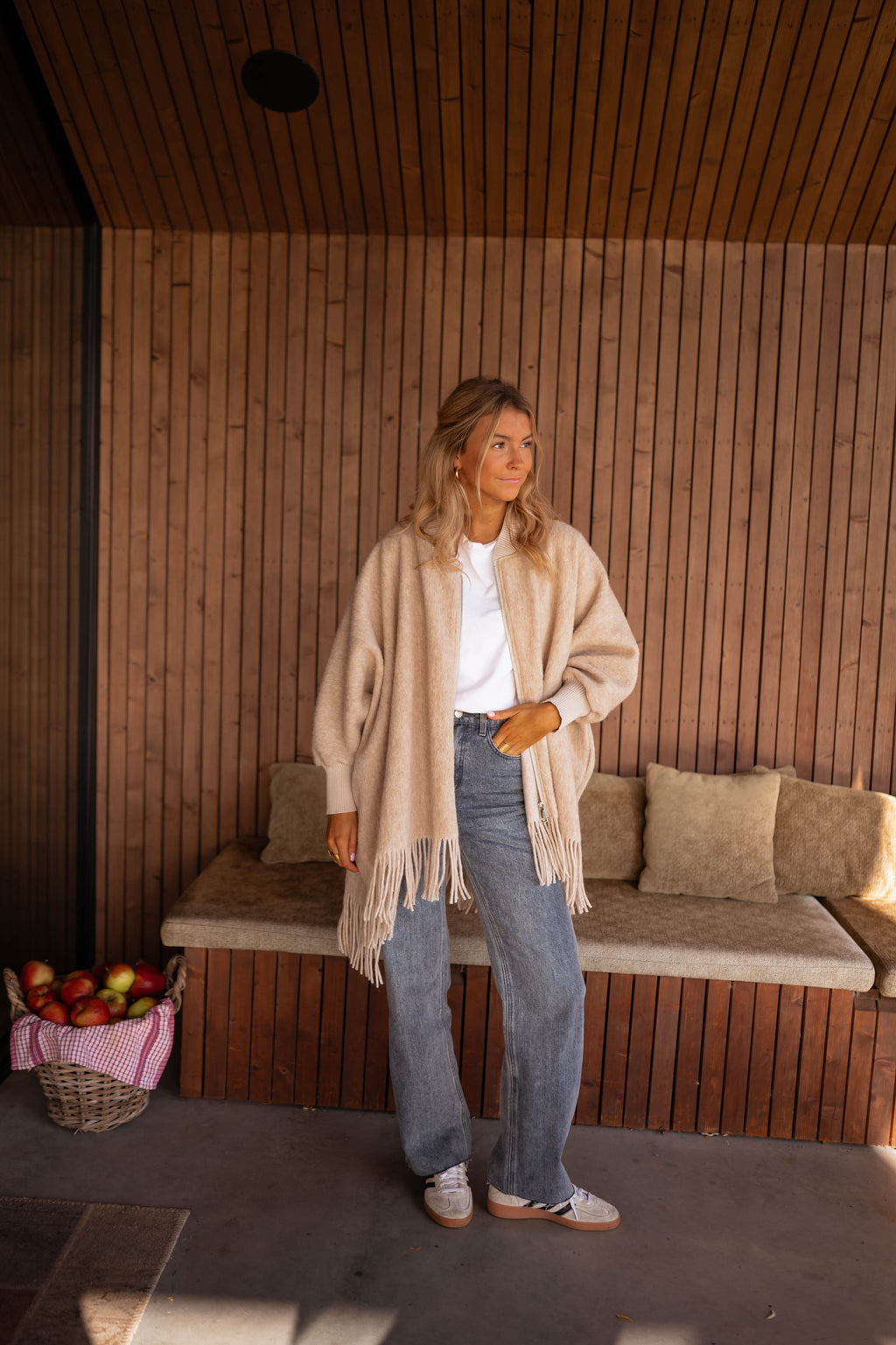 Chaqueta Binta - beige