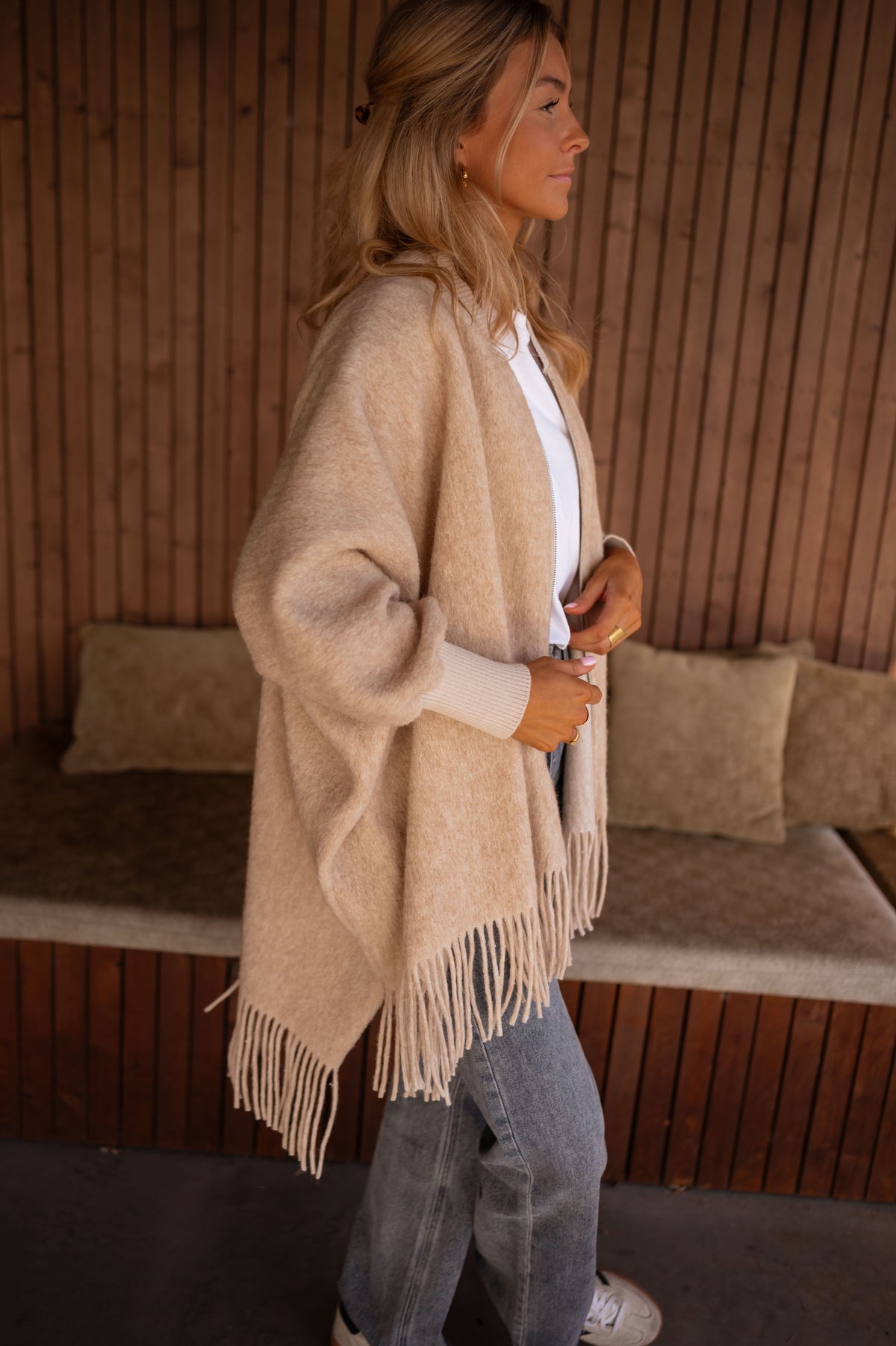 Chaqueta Binta - beige