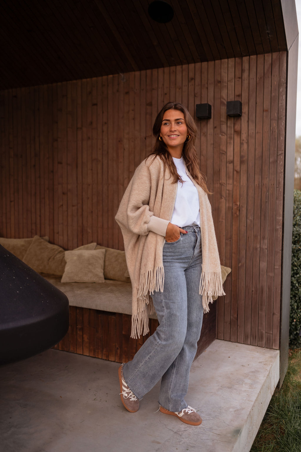 Chaqueta Binta - beige