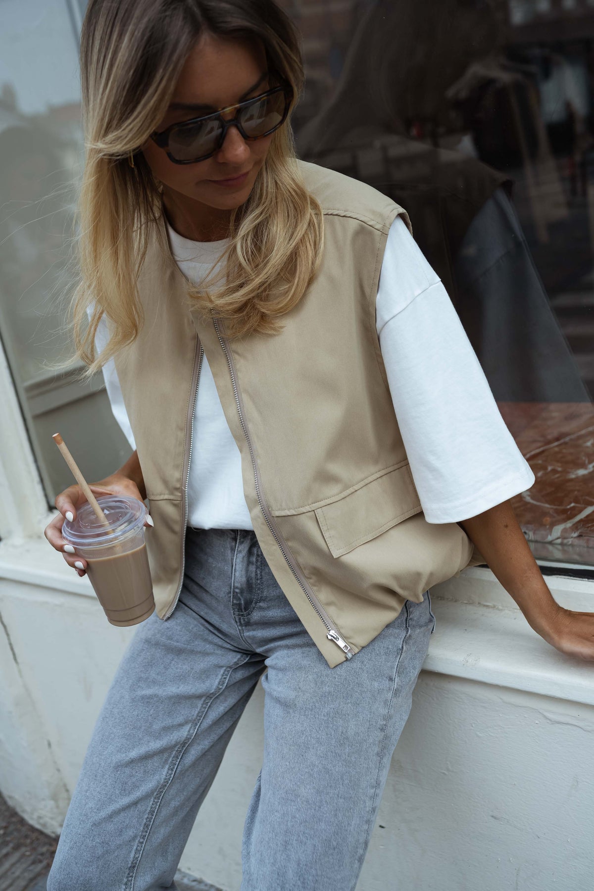 Chaleco Erasme - beige