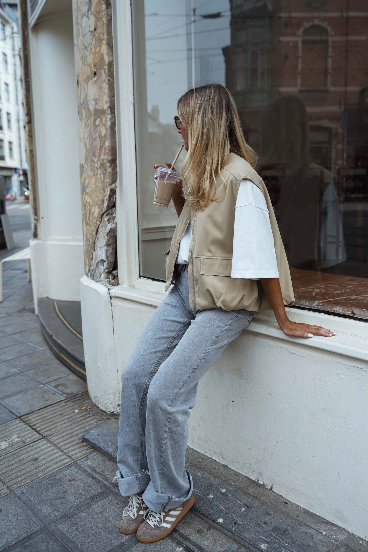 Chaqueta Erasme beige