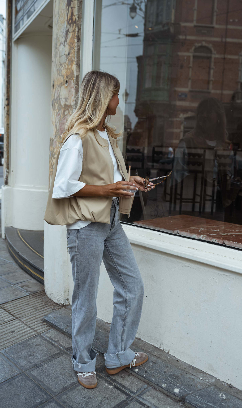Chaqueta Erasme beige