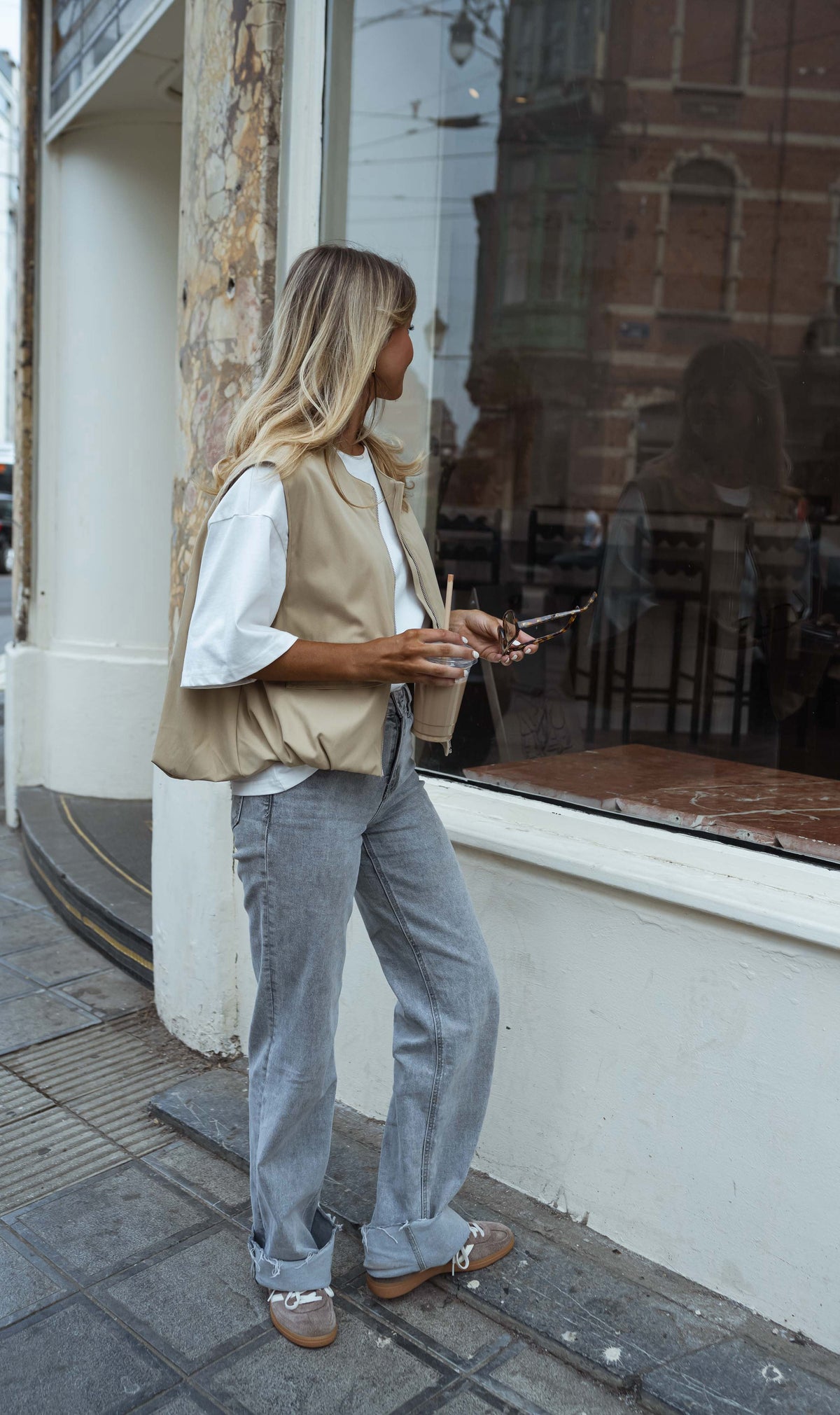 Chaqueta Erasme beige