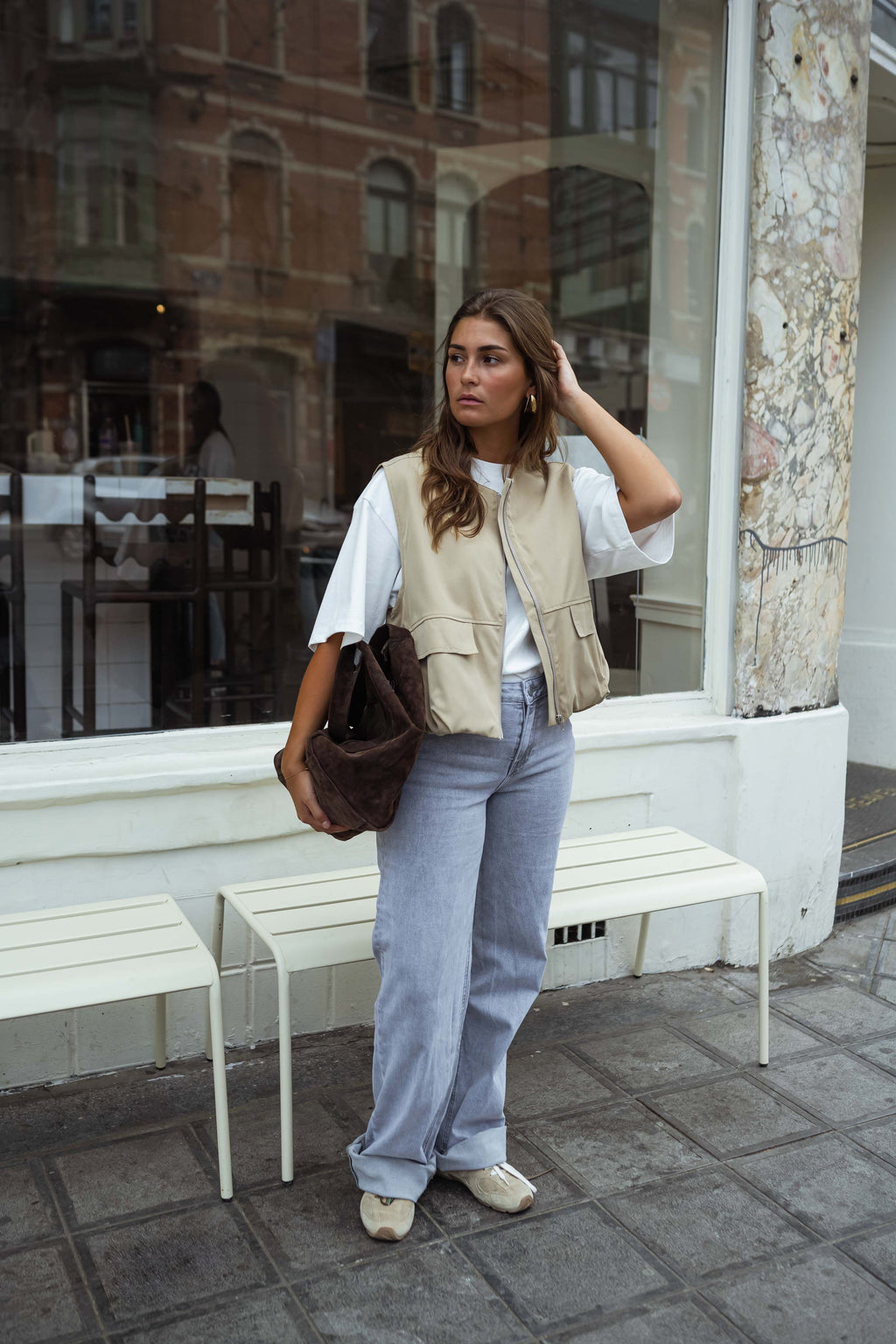 Chaleco Erasme - beige