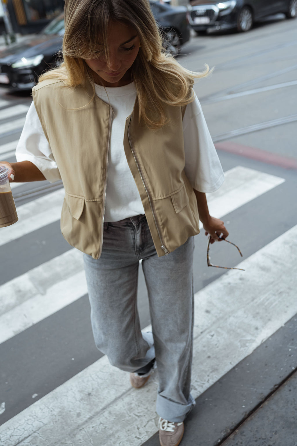 Chaqueta Erasme beige