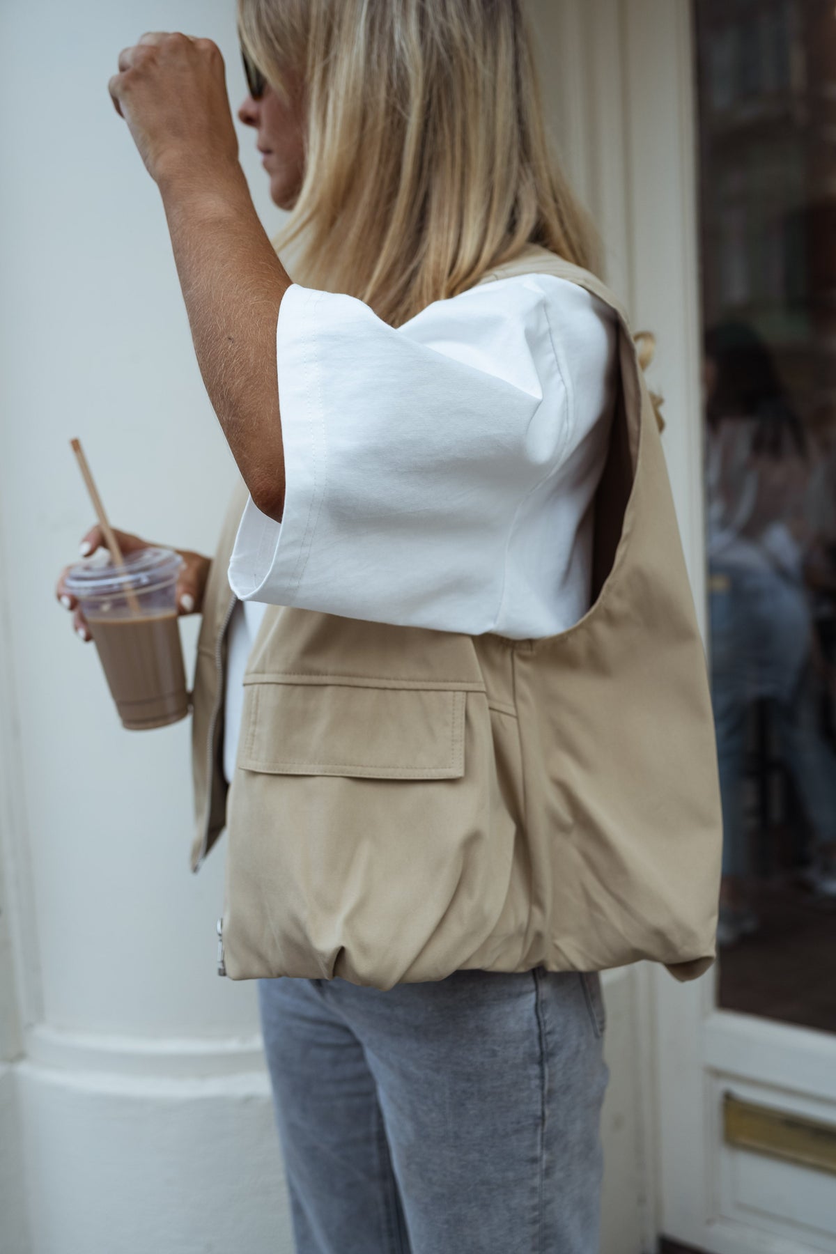 Chaqueta Erasme beige