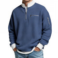 Daniel - Jersey gofre media cremallera