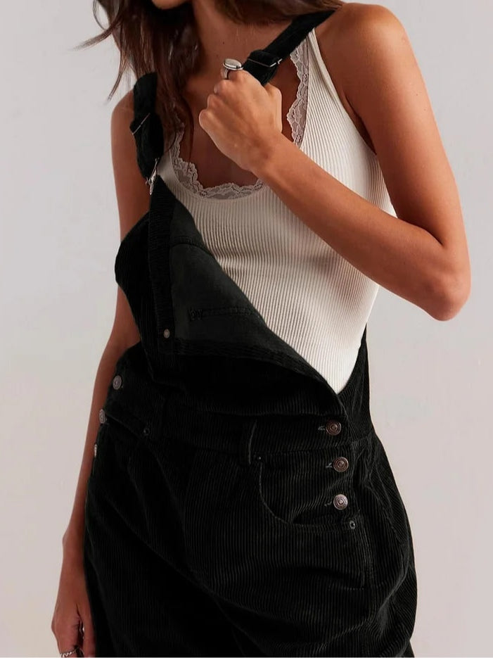 Mono vintage de pana estilo workwear