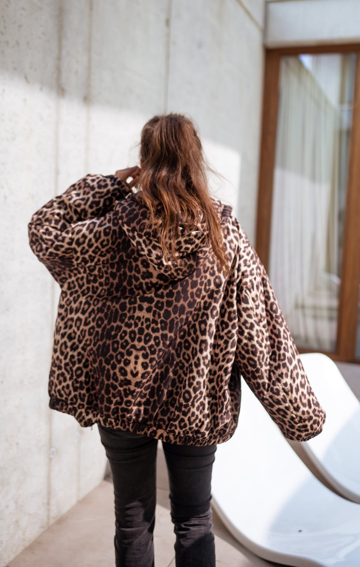 Anorak Dorka - leopardo