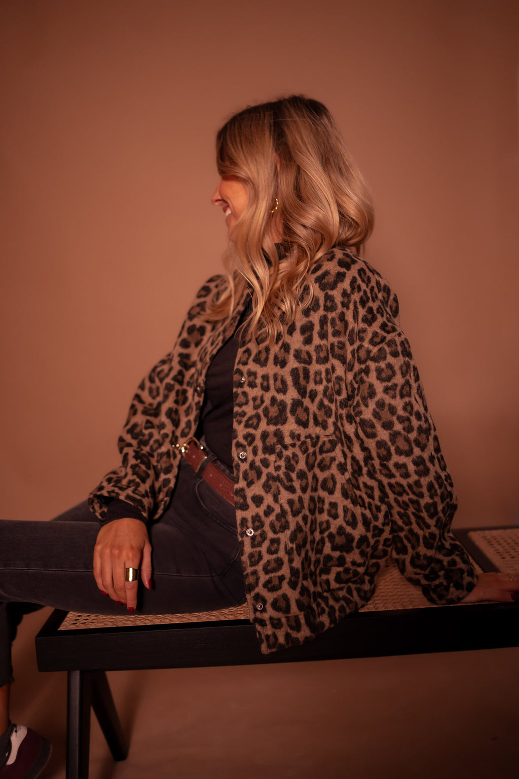 Bomber Cleo - leopardo