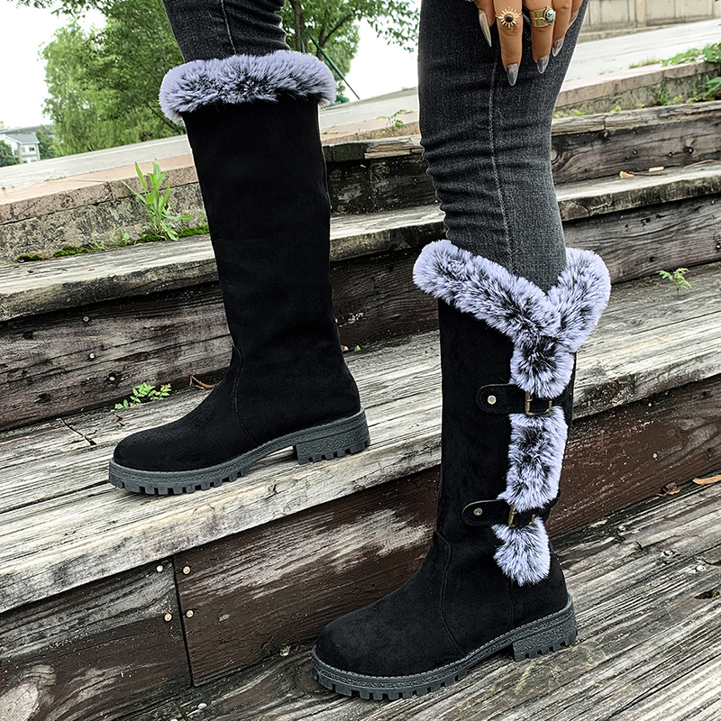 Botas de nieve altas de invierno