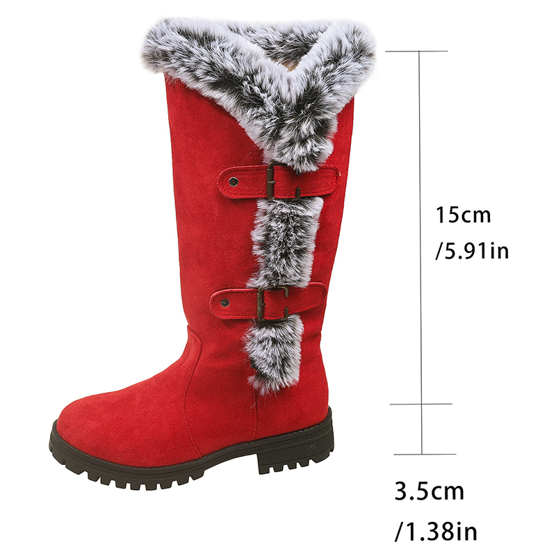 Botas de nieve altas de invierno