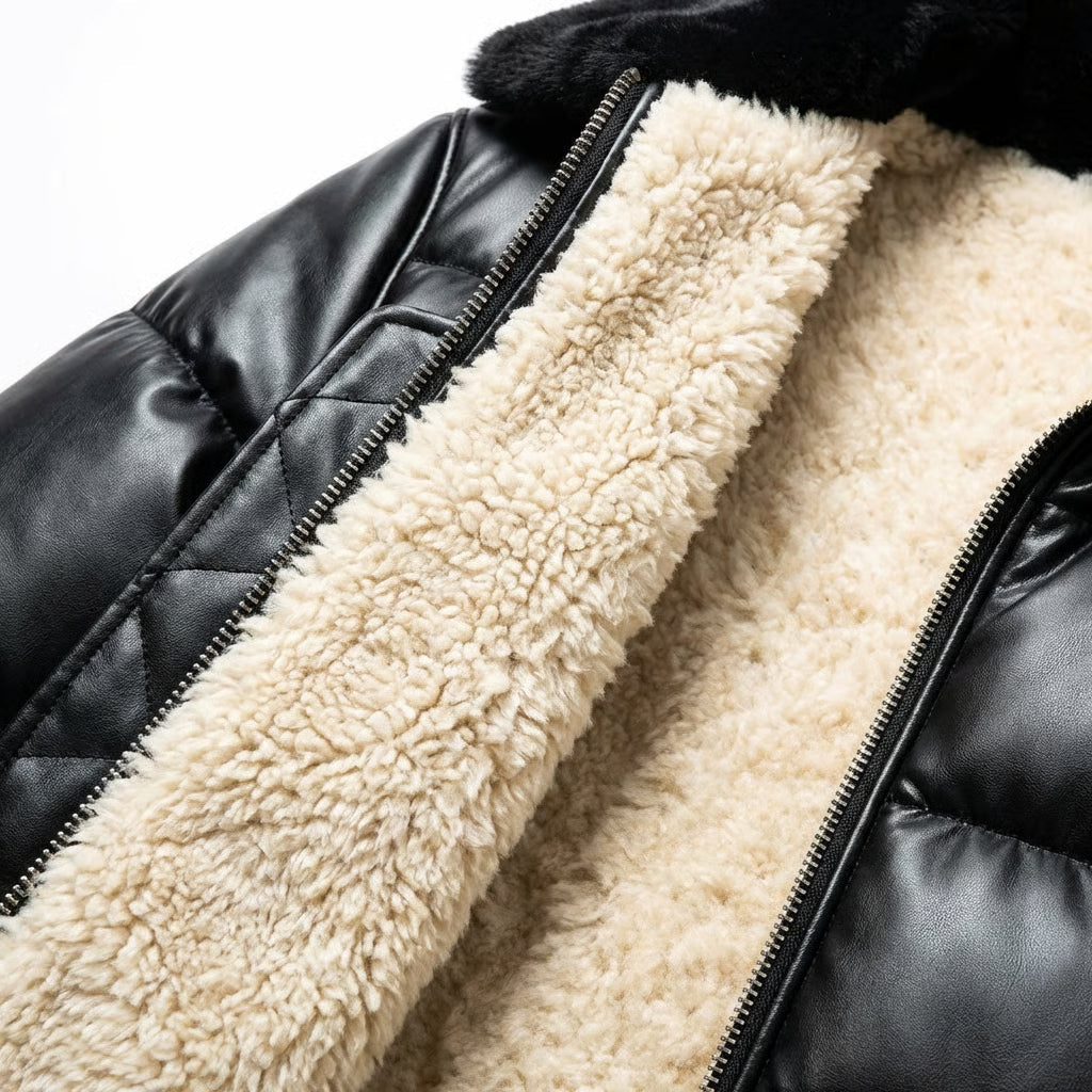 Roberto - Chaqueta acolchada vintage