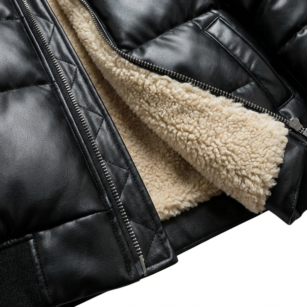 Roberto - Chaqueta acolchada vintage