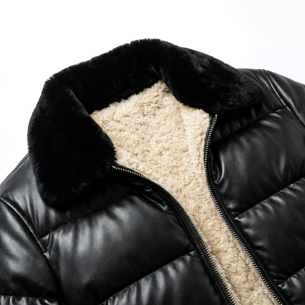 Roberto - Chaqueta acolchada vintage