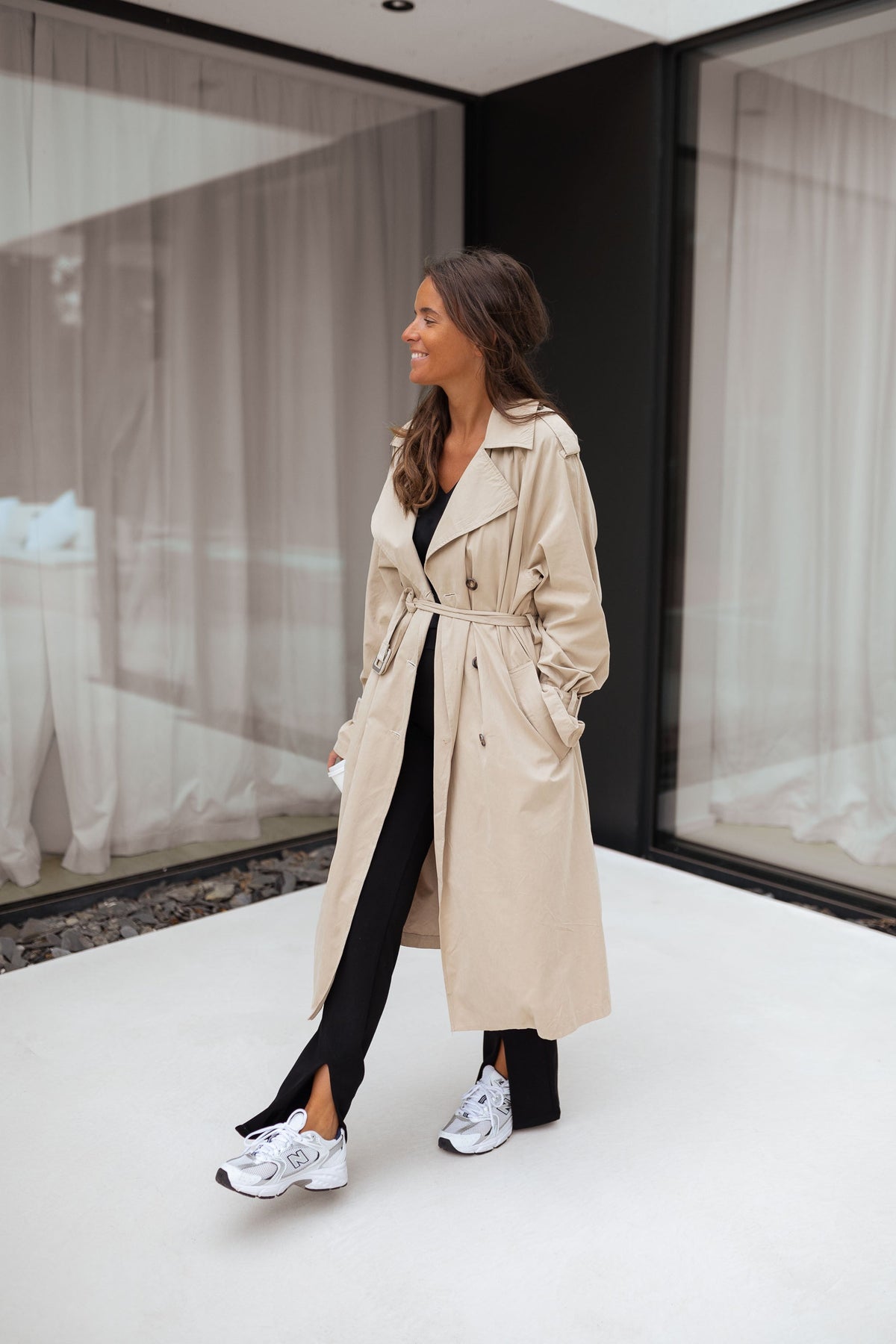 Gabardina Jude - beige