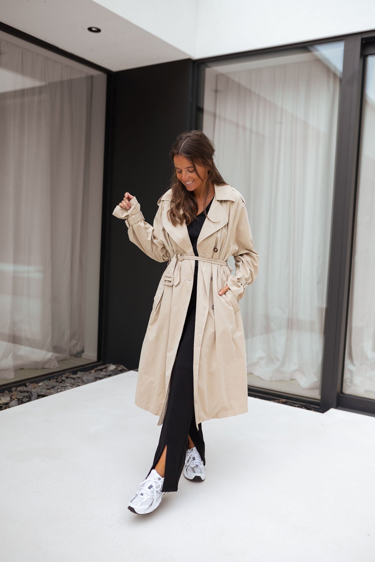Gabardina Jude - beige