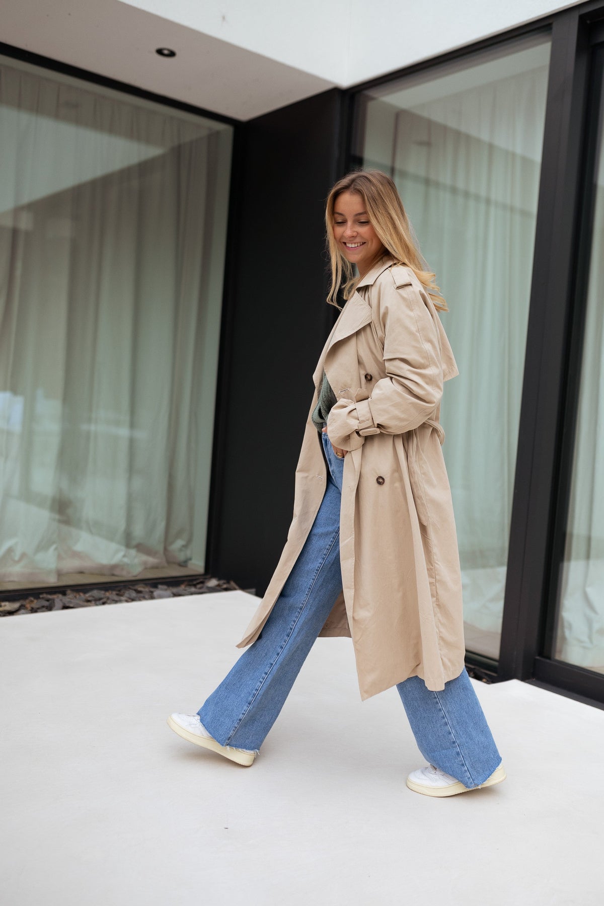 Gabardina Jude - beige