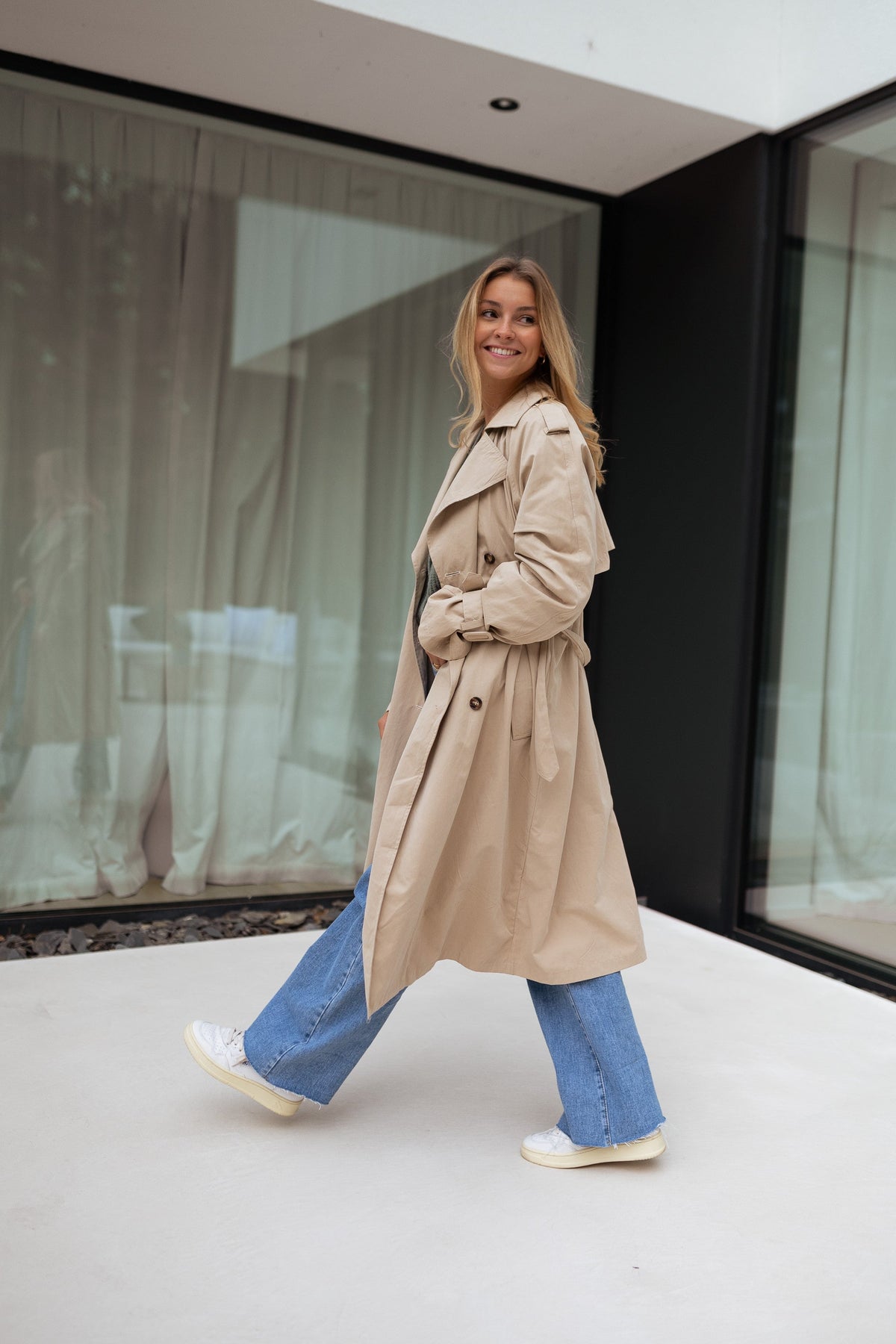 Gabardina Jude - beige