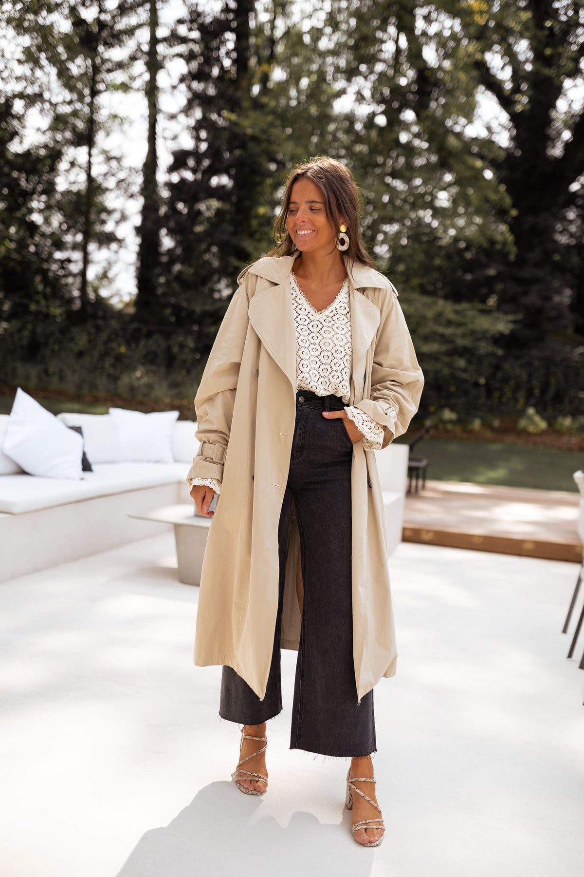 Gabardina Jude - beige