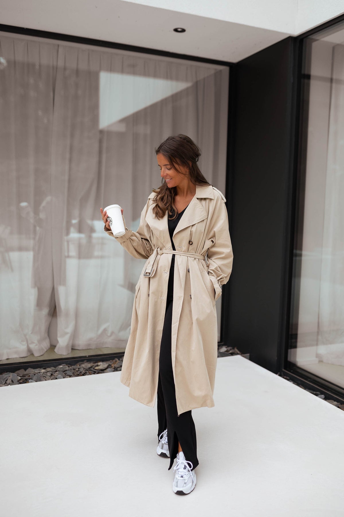 Gabardina Jude - beige