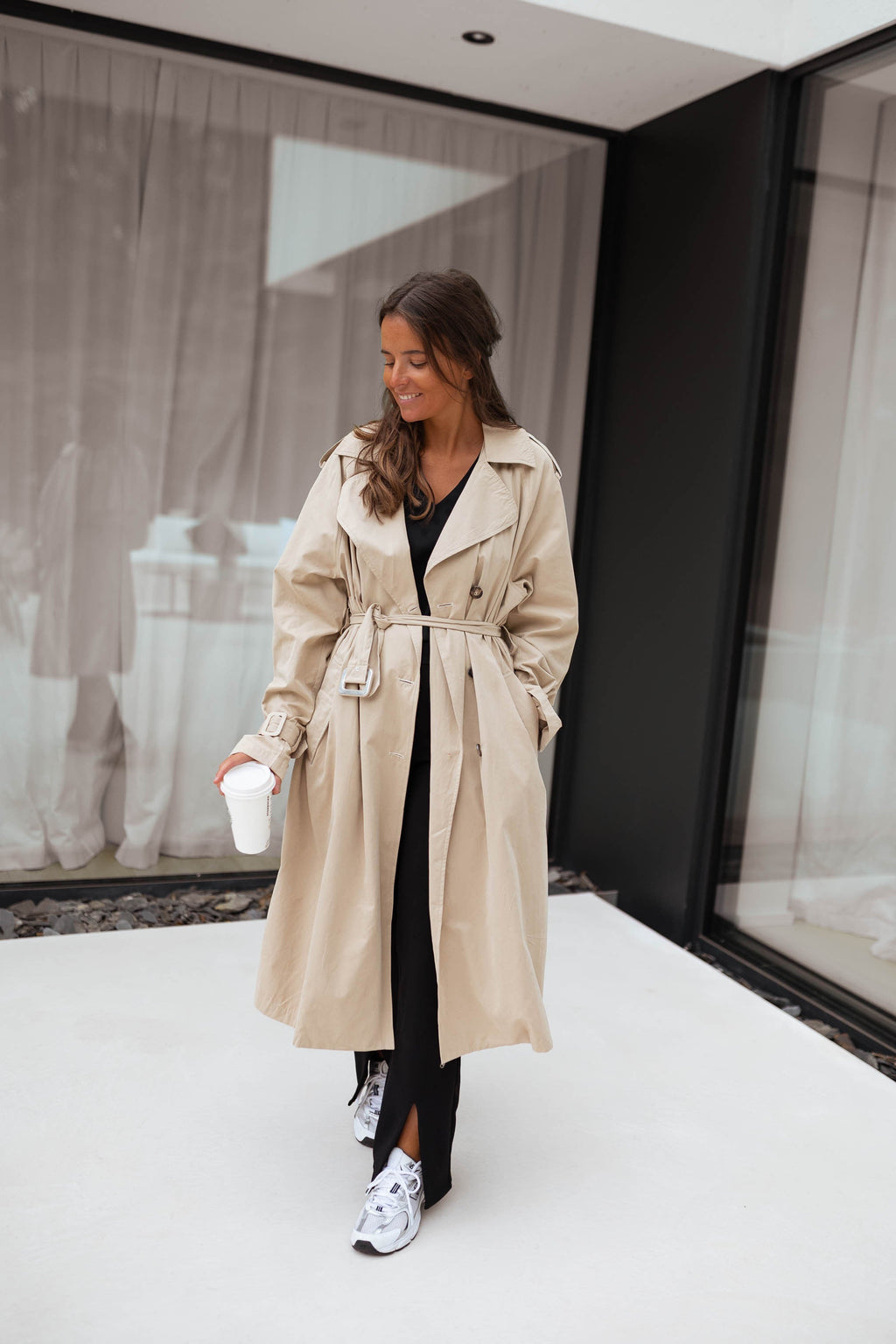 Gabardina Jude - beige