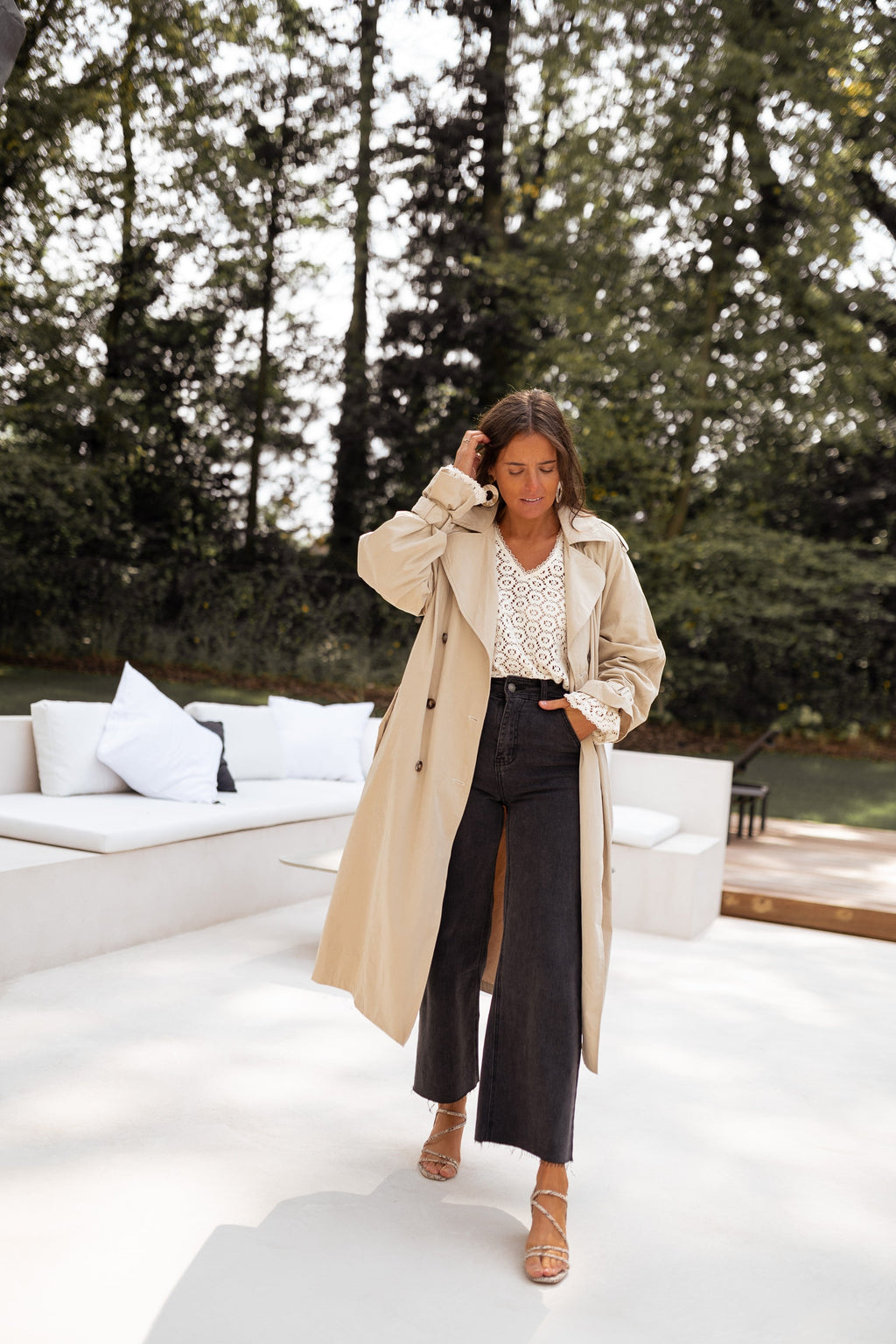 Gabardina Jude - beige