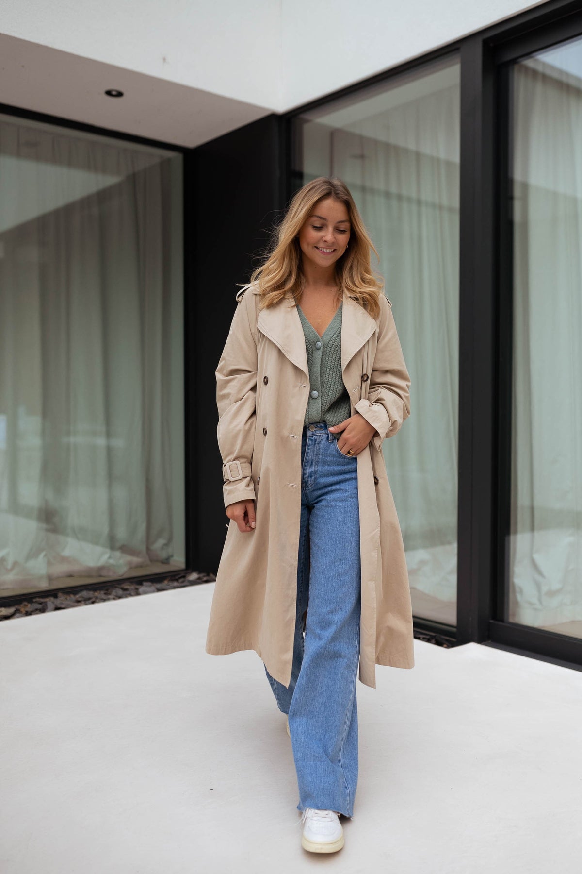 Gabardina Jude - beige