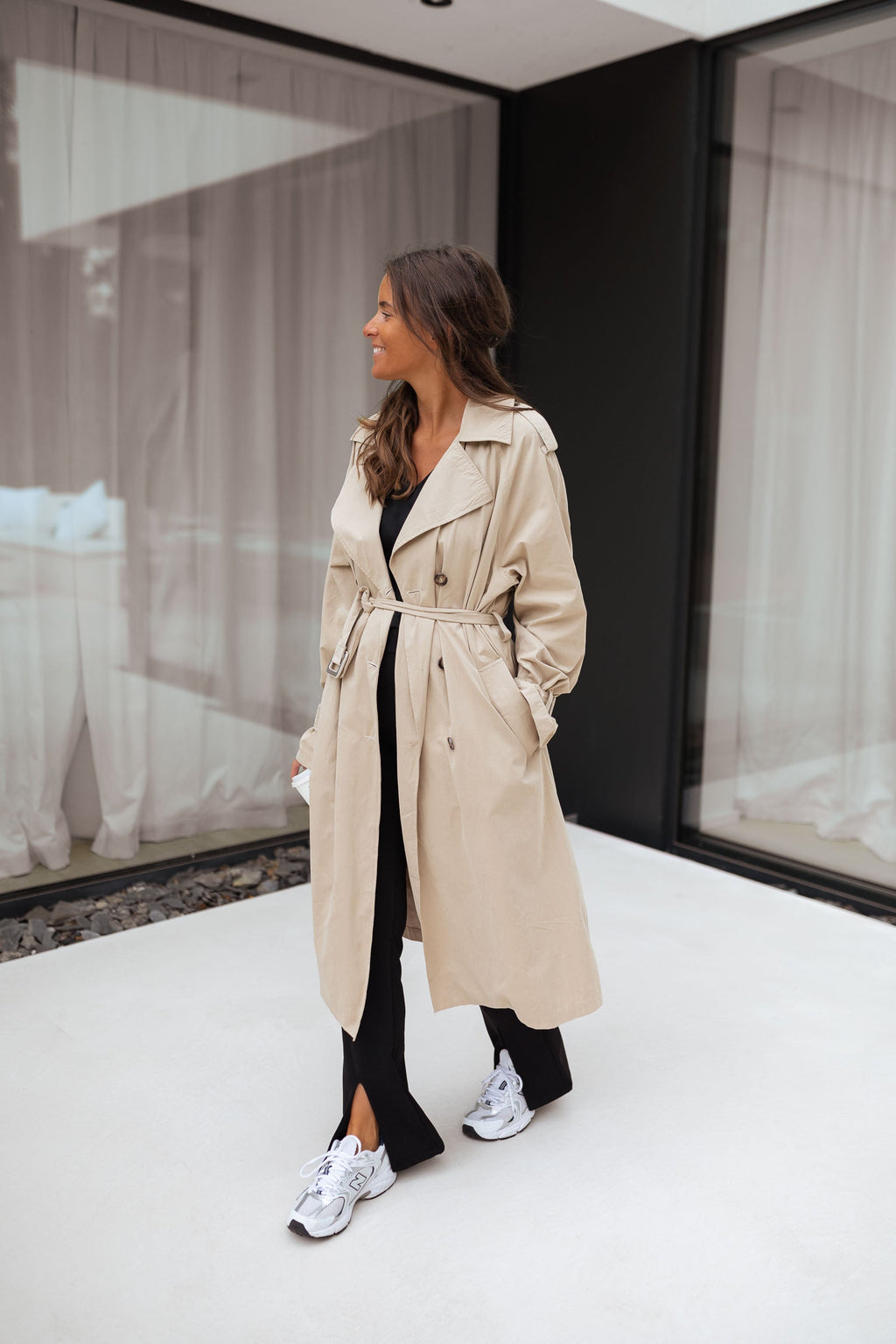 Gabardina Jude - beige