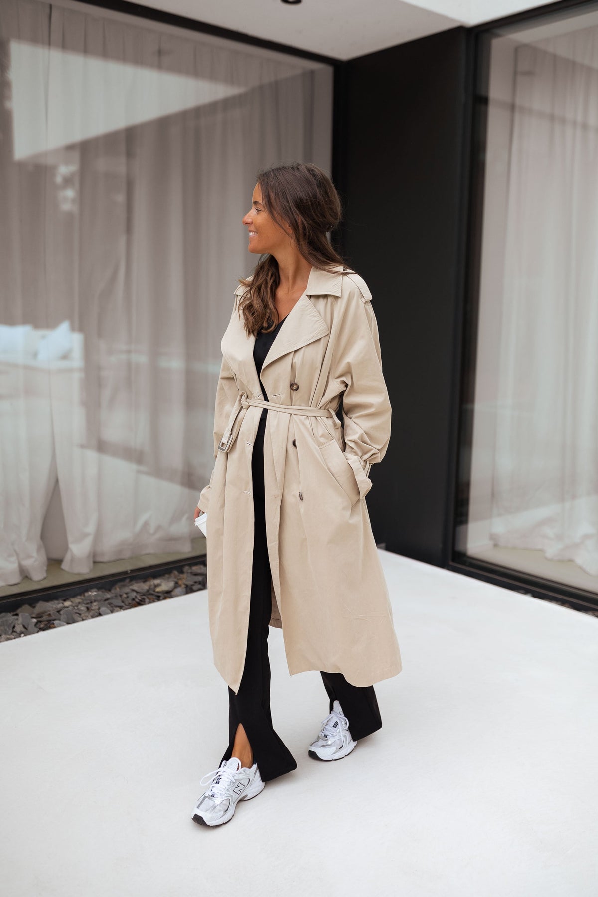 Gabardina Jude - beige