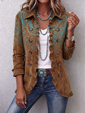 Chaqueta cachemira con volantes Rocío