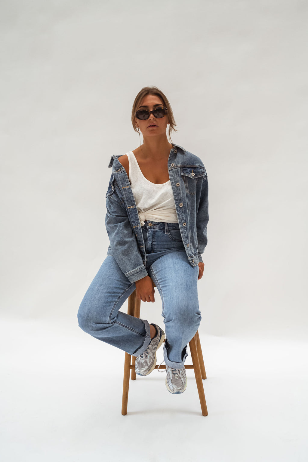 Chaqueta vaquera Helmi - azul