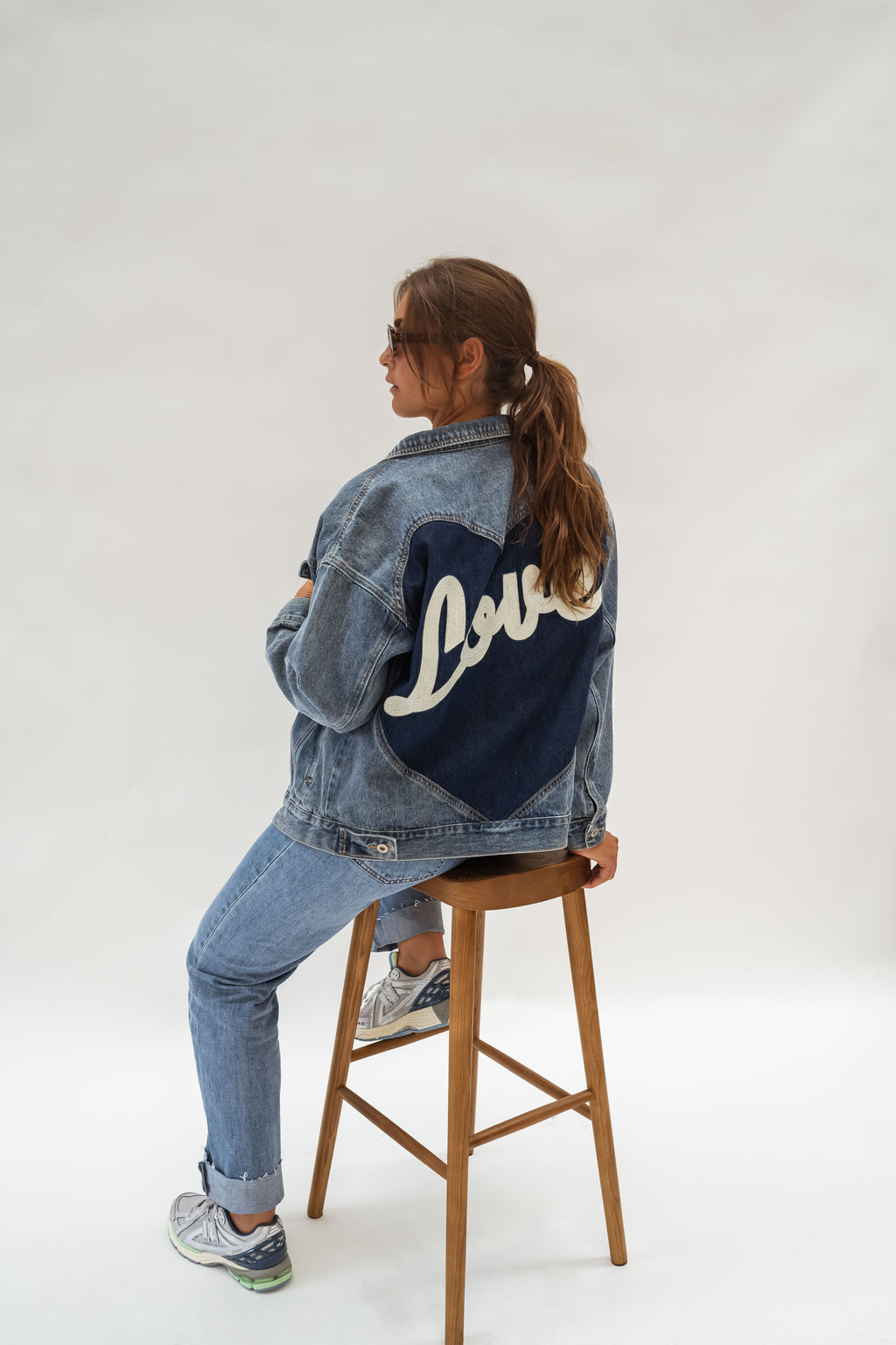 Chaqueta vaquera Helmi - azul