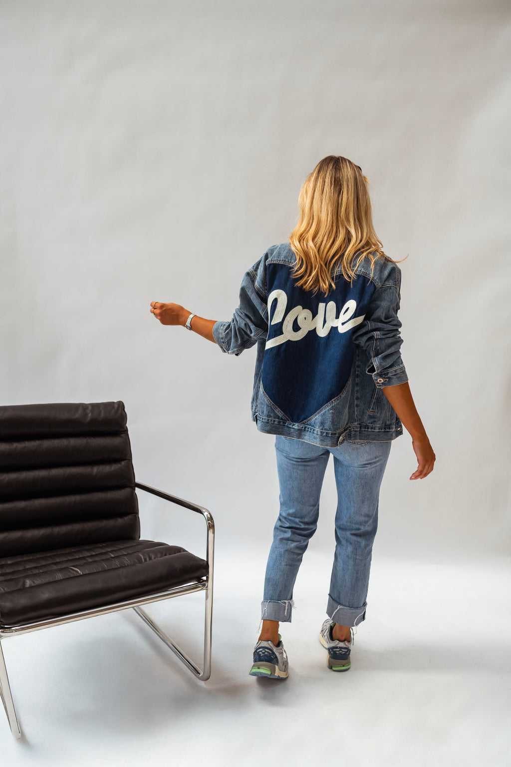 Chaqueta vaquera Helmi - azul